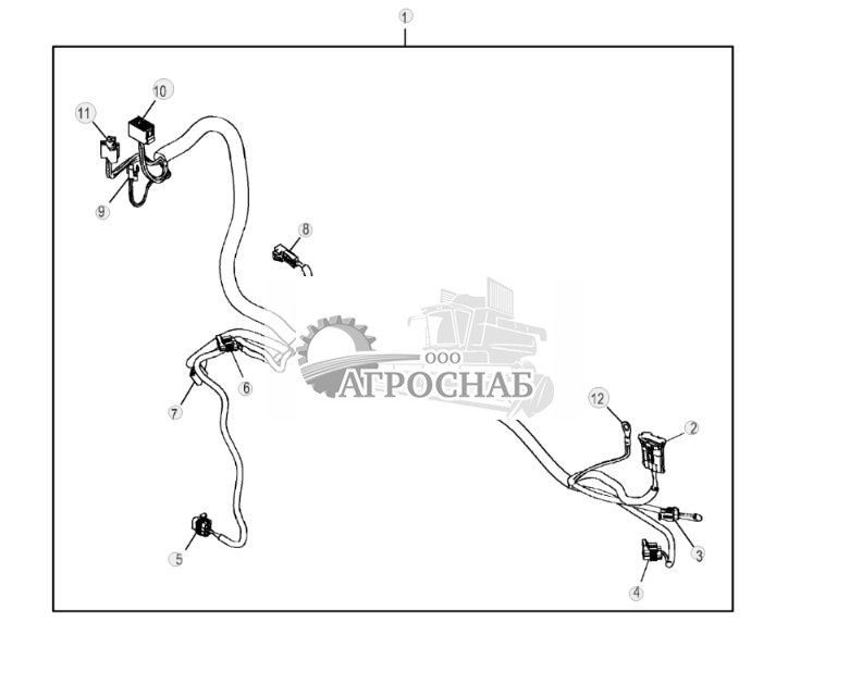 Разъемы жгута проводов модуля HVAC - ST851412 507.jpg